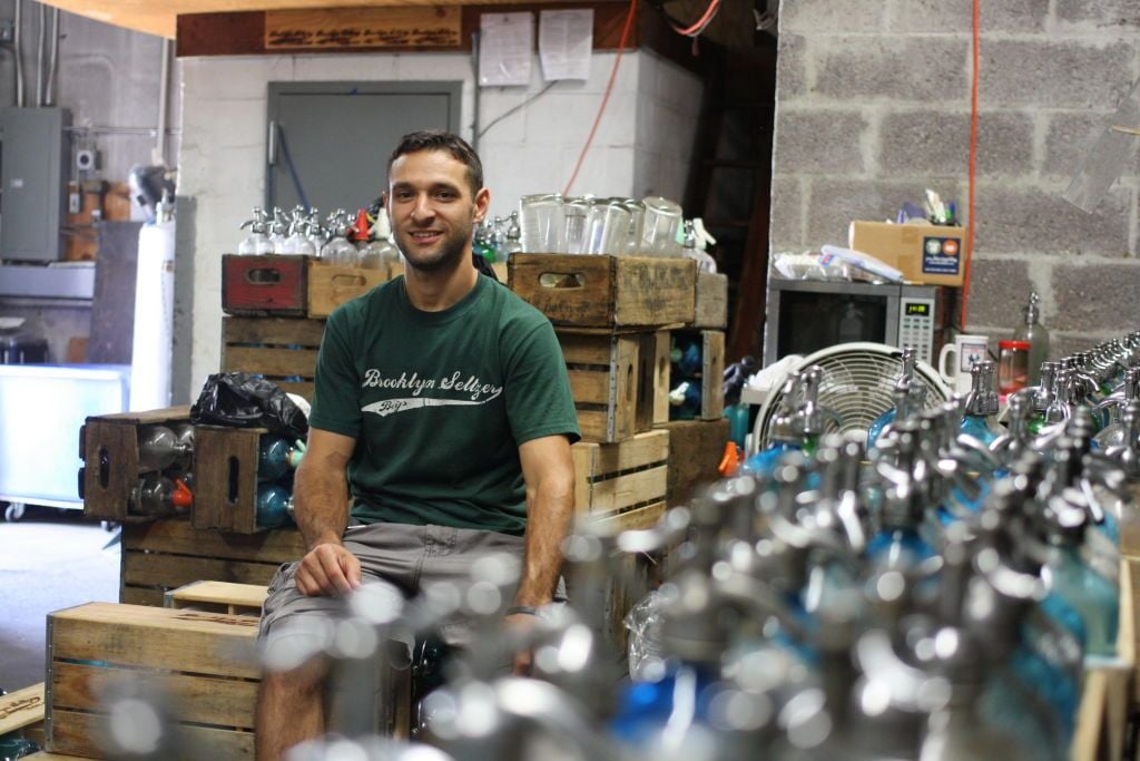 Alex Gomberg of Brooklyn Seltzer Boys