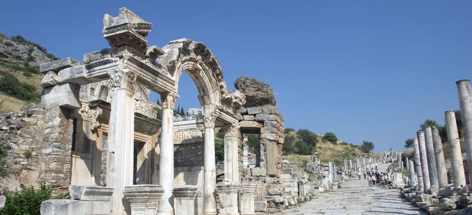  Hadrian's Temple and the Marble Way, Ephesus, Turkey 