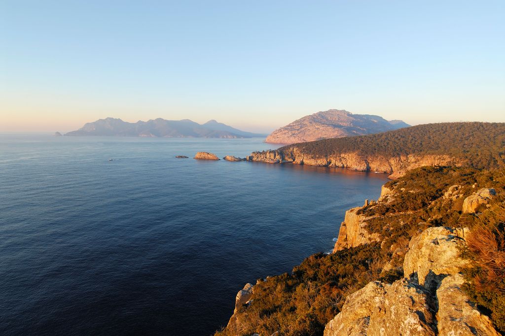 Sunrise at Cape Tourville.