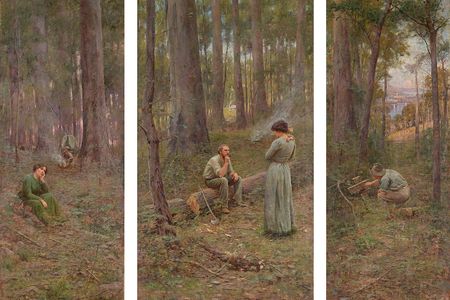McCubbin's Found spent 115 years hidden beneath the surface of The Pioneer, a 1904 painting widely heralded as one of Australia's greatest masterpieces.
