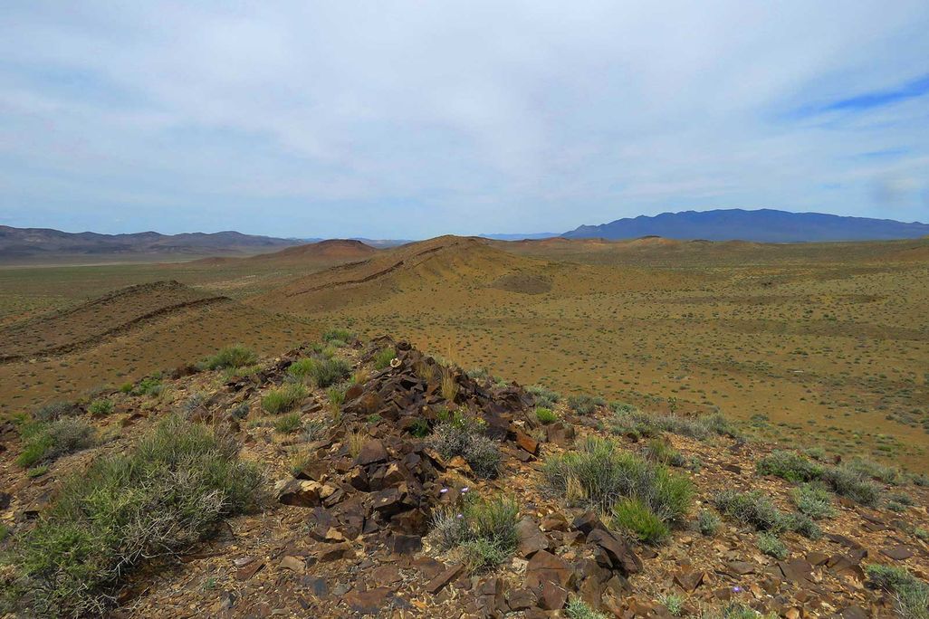 Ancient Reefs in Nevada Mountains
