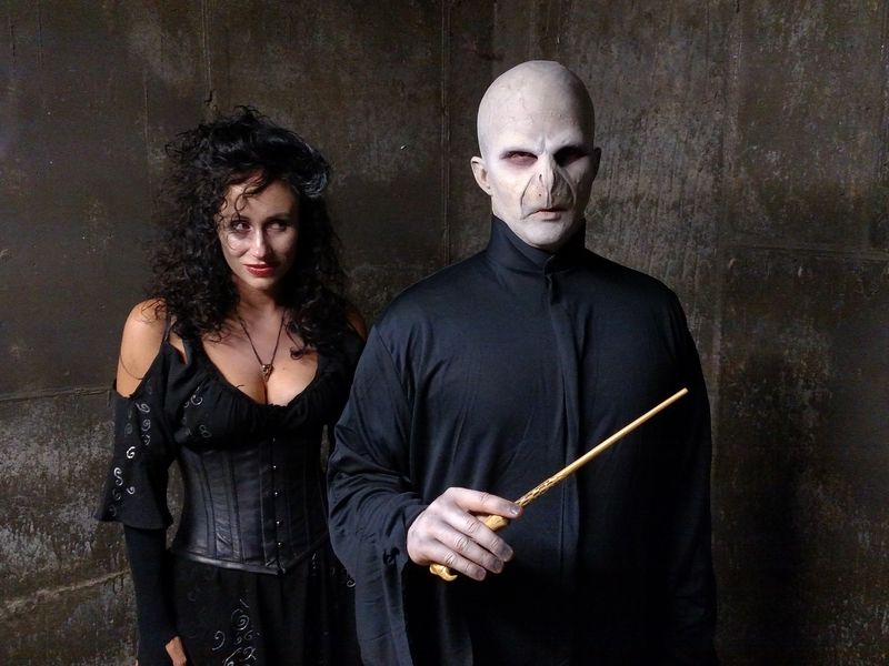 Lord voldemort and bellatrix lestrange smithsonian photo contest