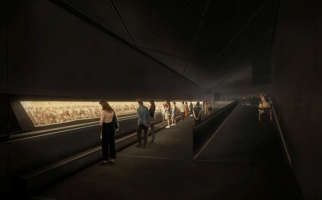 A rendering of the revamped Bayeux Tapestry Museum, which is slated to open in late 2027