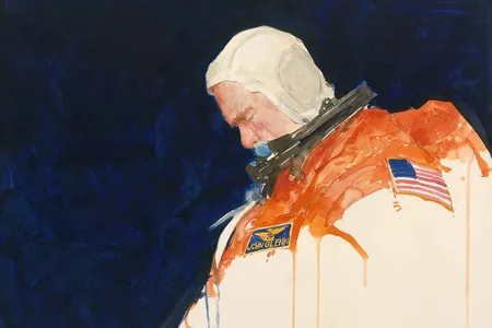 John Glenn by Henry C. Caselli, Jr., 1998 is in the collections of the Smithsonian's National Portrait Gallery.