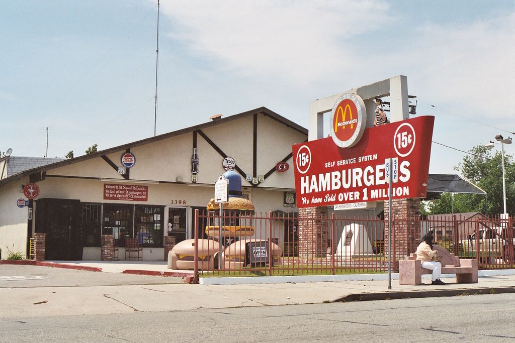 The First McDonald's in San Bernardino, California