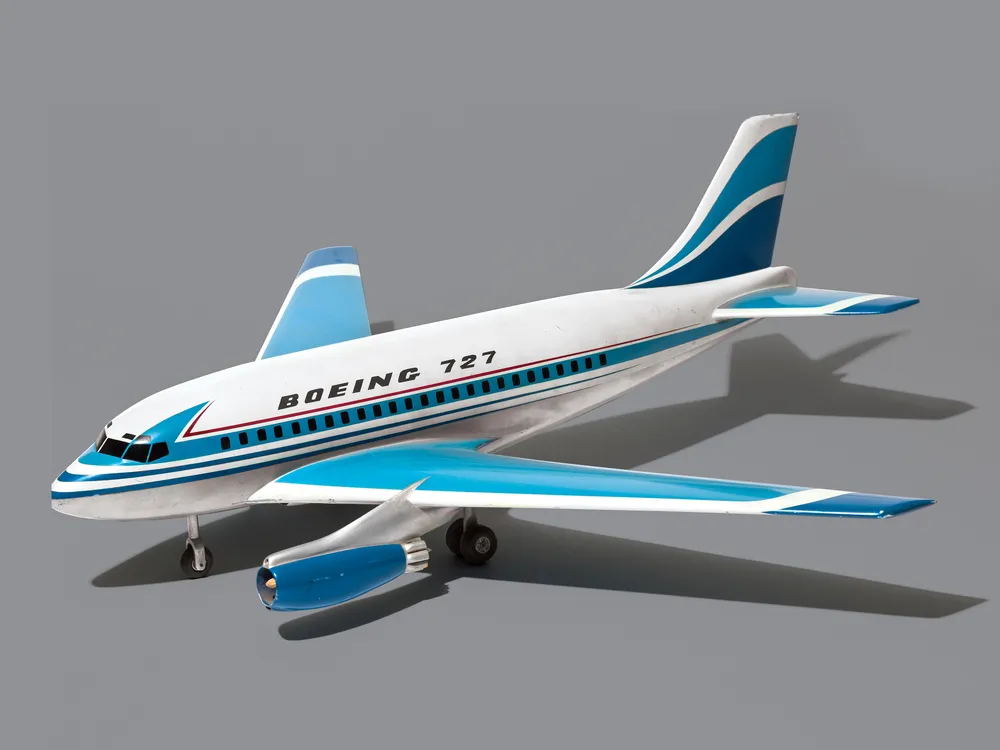 Early concept for the Boeing 727