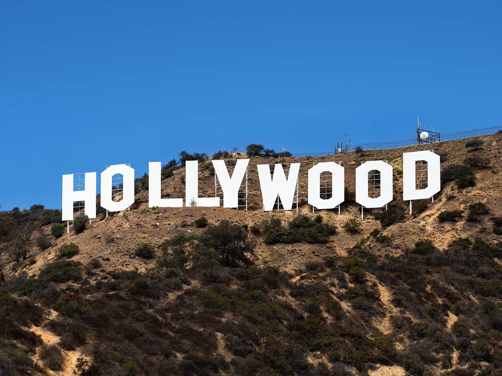 A 2015 photo of the Hollywood sign