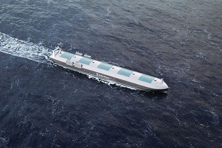 A Rolls Royce concept for an autonomous ship