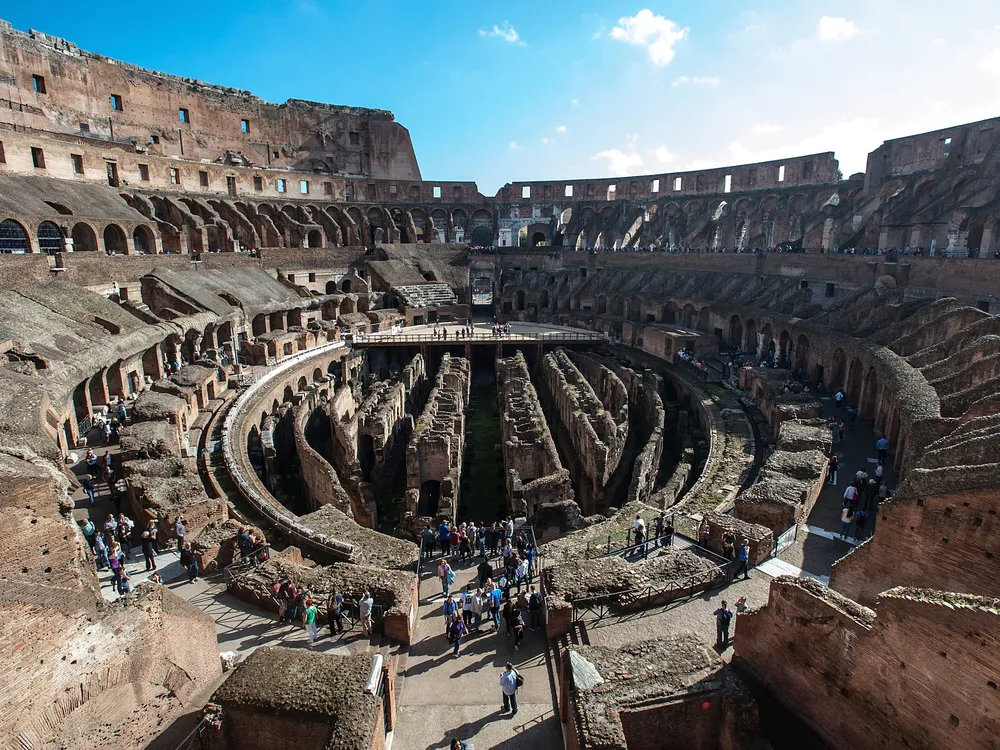 colosseum interior 2022