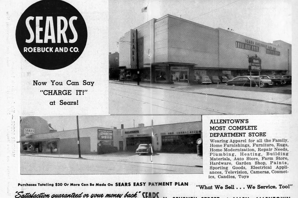 Opening Of Sears Department Store