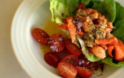 Summer lobster salad
