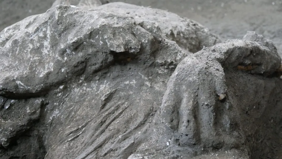 Well-Preserved Remains of Two Vesuvius Victims Found in Pompeii