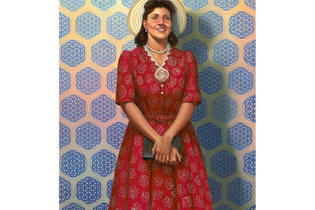 A portrait of Henrietta Lacks