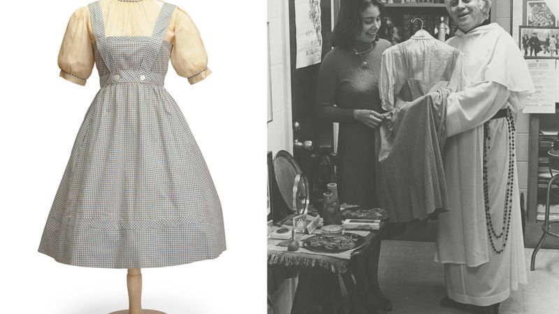 A Judge Halts the Auction of the Blue Gingham Dress Judy Garland