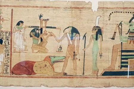 The ibis-headed god Thoth