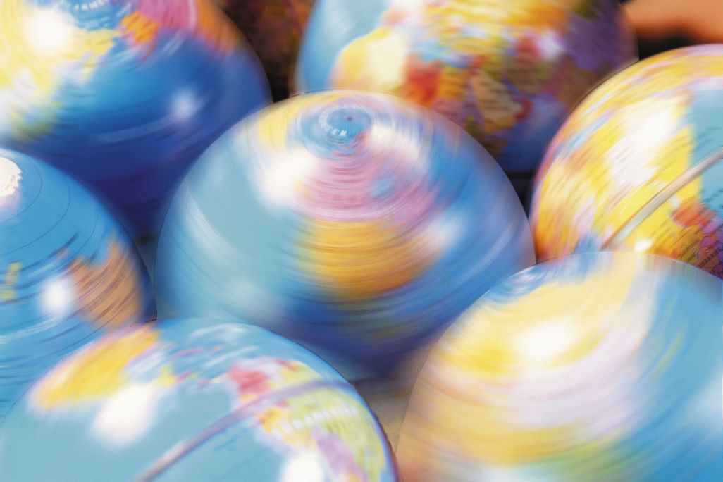 Globes Spinning