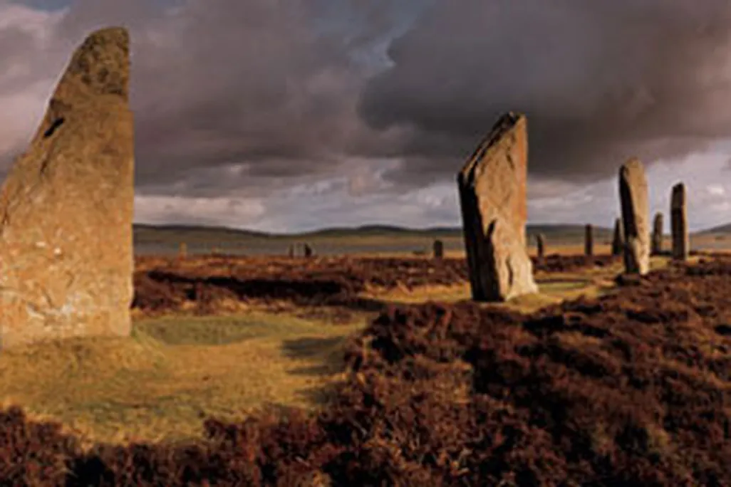 Ring of Brodgar is on the Orkney Islands