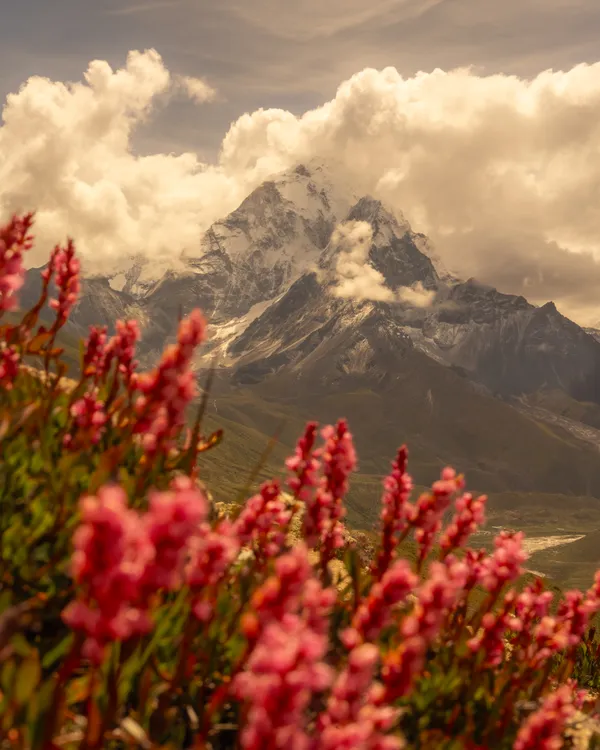 Poetic portrait of Amadablam thumbnail