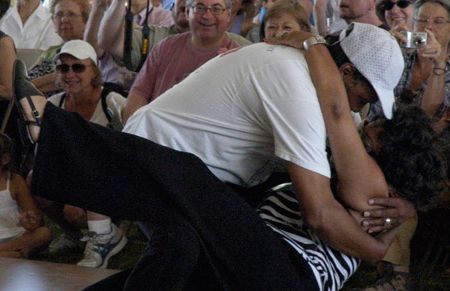 Dancers from the National Hand Dance Association at the 2011 Smithsonian Folklife Festival