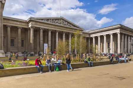 For "Night at the Museum: Secret of the Tomb," Larry and the gang travel to the British Museum in London.