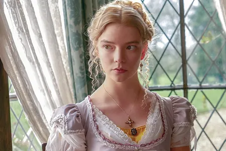 Anya Taylor-Joy plays the manipulative-but-well-intentioned titular character Emma in Autumn de Wilde's adaptation of the oft-revisited Austen novel.