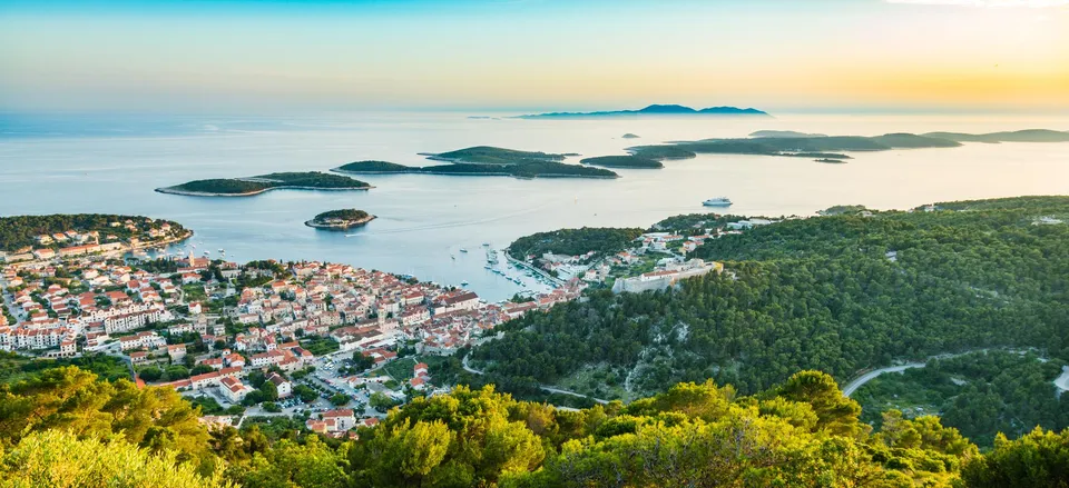  The Pakleni Islands near Hvar 