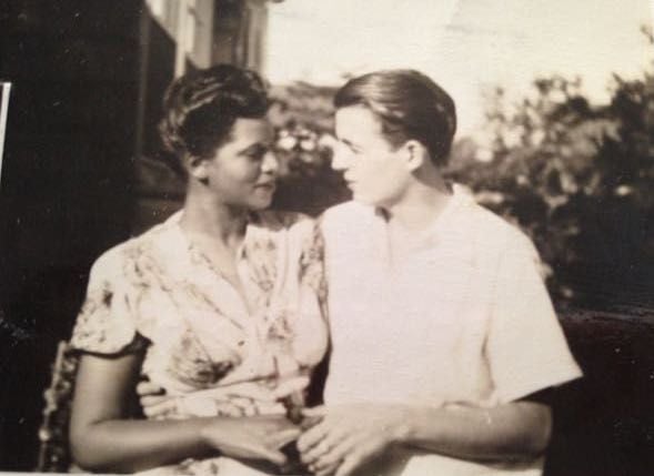 Elinor and Frederick, summer 1947