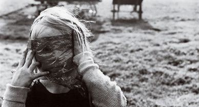 Cherry Orchard, 1965: "She was playful with the camera," the photographer says.