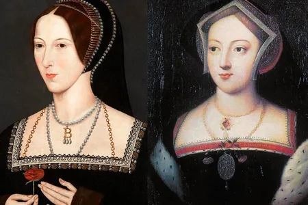 Mary Boleyn (right) served as Henry VIII's mistress before her sister Anne's (left) ascent to the throne.