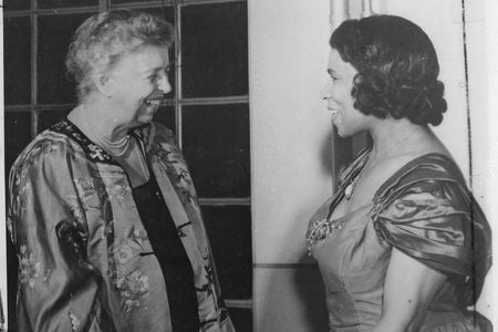 Eleanor Roosevelt and Marian Anderson in Japan