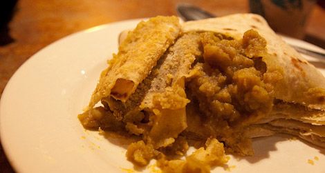 Roti, a Trinidad specialty