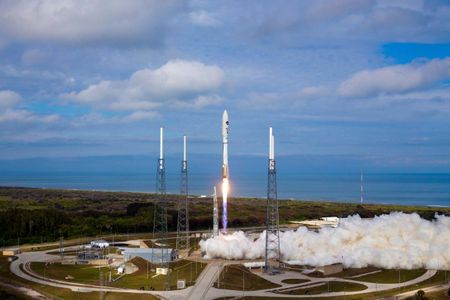 The Atlas V rocket launches the X-37B on a 2012 mission. The craft will launch again Wednesday from Cape Canaveral, Florida. 