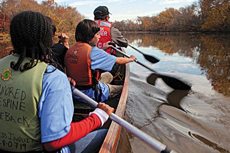The Anacostia Community Museum has organized the exhibit “Reclaiming the Edge: Urban Waterways and Civic Engagement.”
