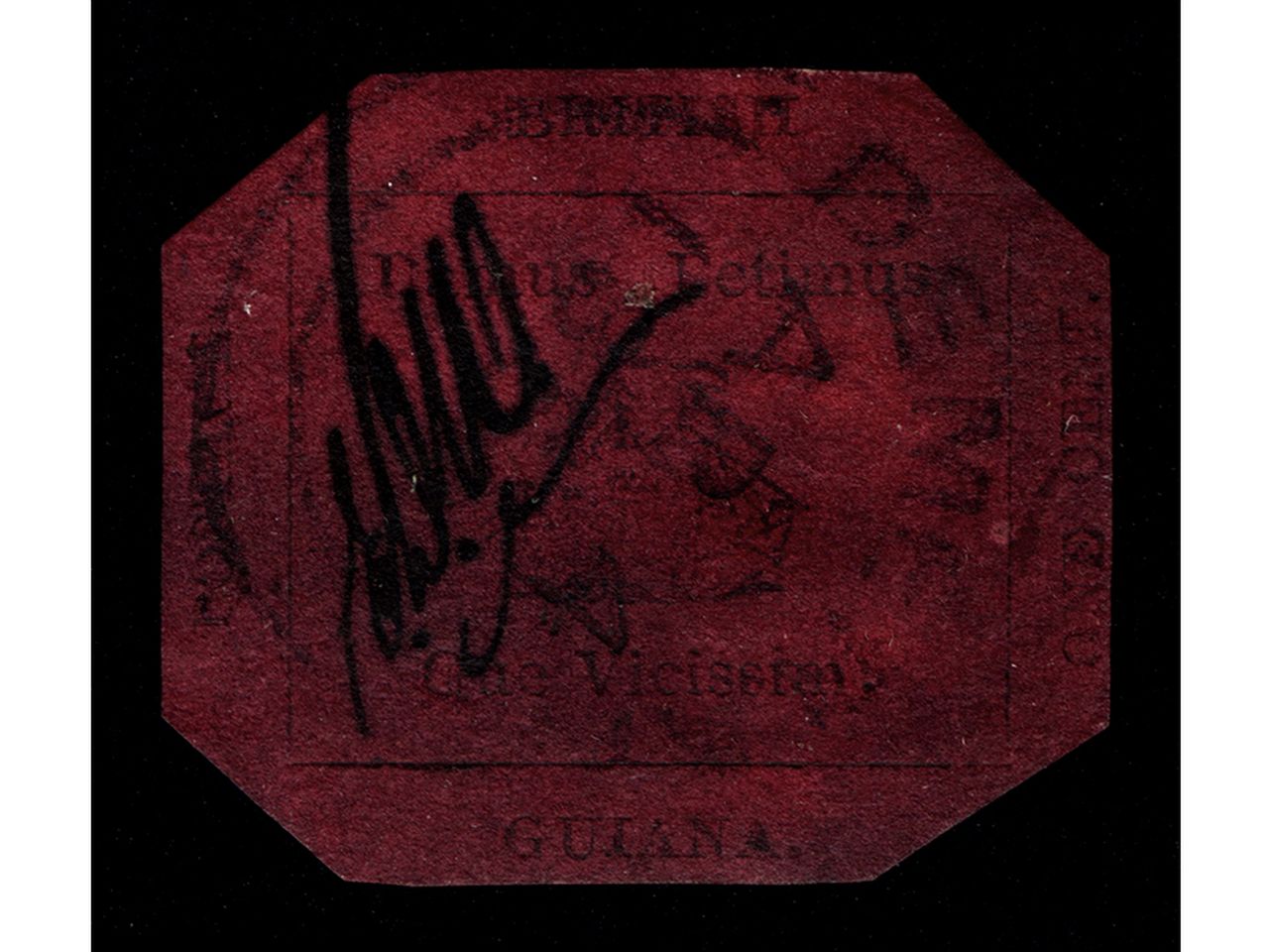 British Guiana One Cent Magenta  British Guiana 1c magenta - Wikipedia