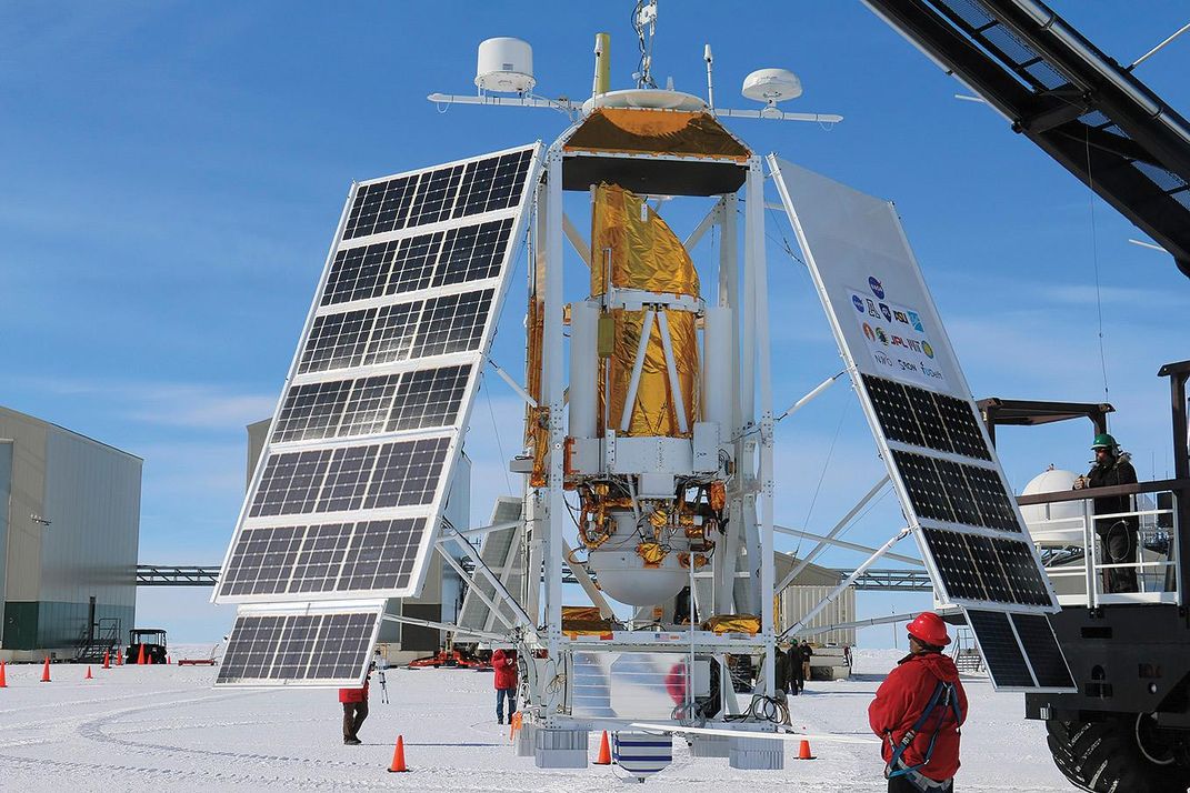 Science balloons carry telescopes