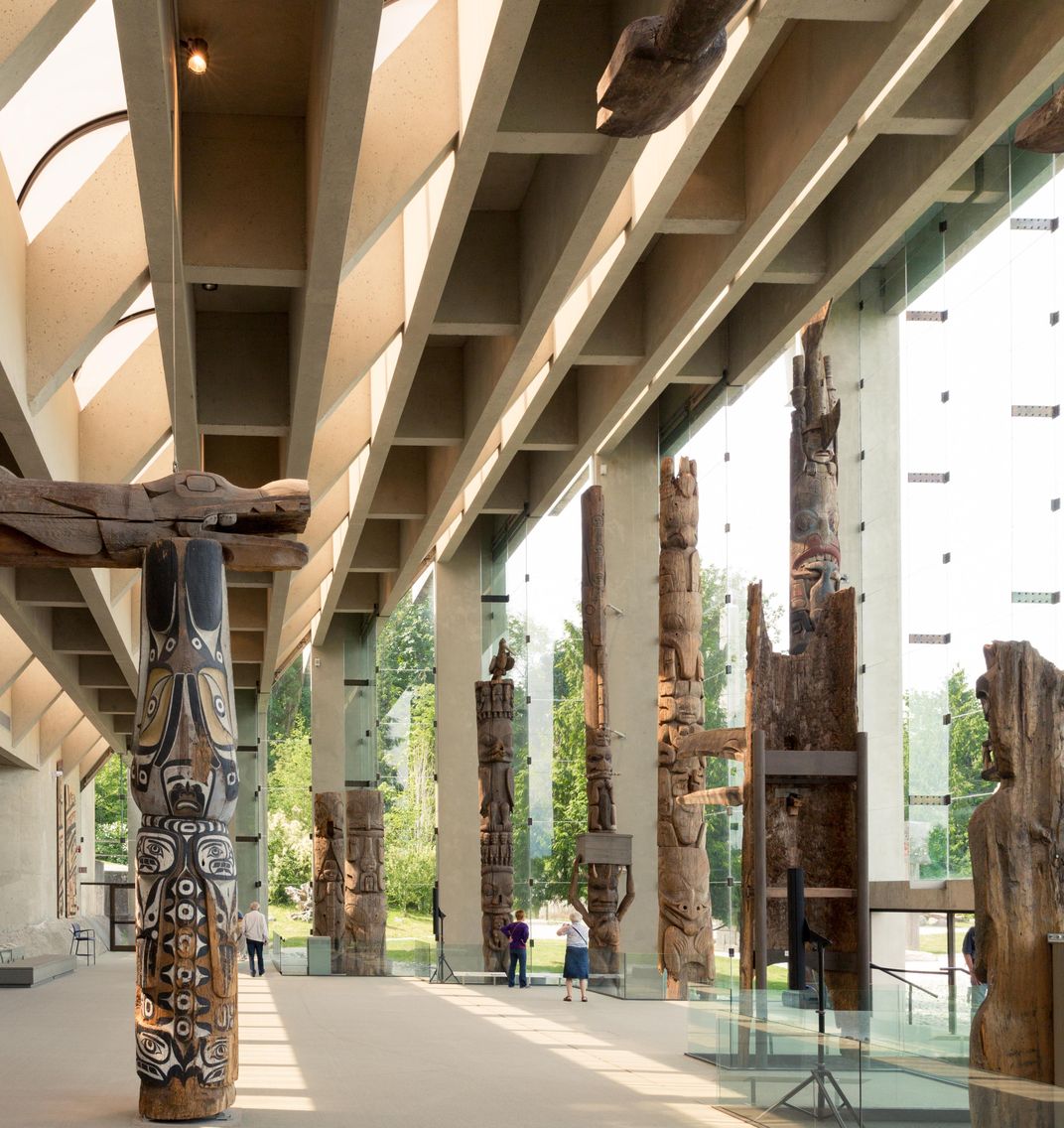 Gallery of the Museum of Anthropology, Vancouver. Credit: Museum of Anthropology
