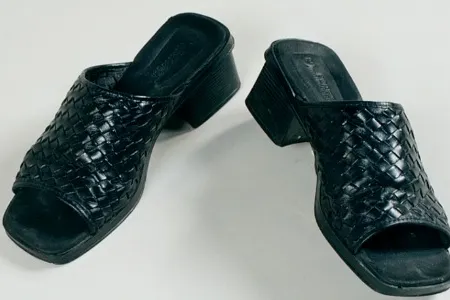 Shoes worn by Maria Cecilia Benavente on September 11, 2001 