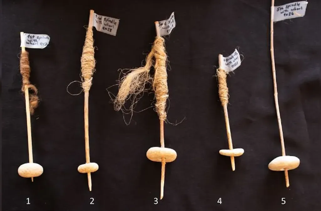 experimental spindles and whorls