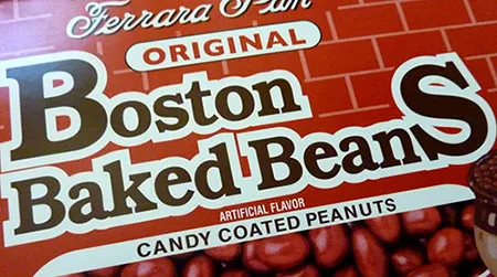 Thirty cents could get the author an assortment of candy, including Boston Baked Beans.