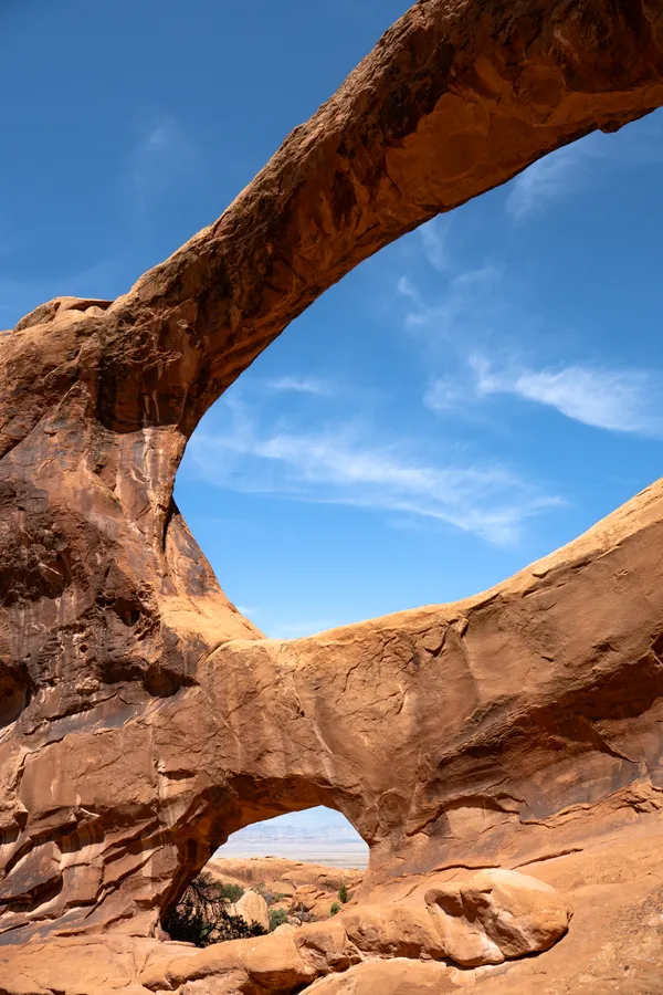 Iconic Double Arch in Utah's high desert thumbnail