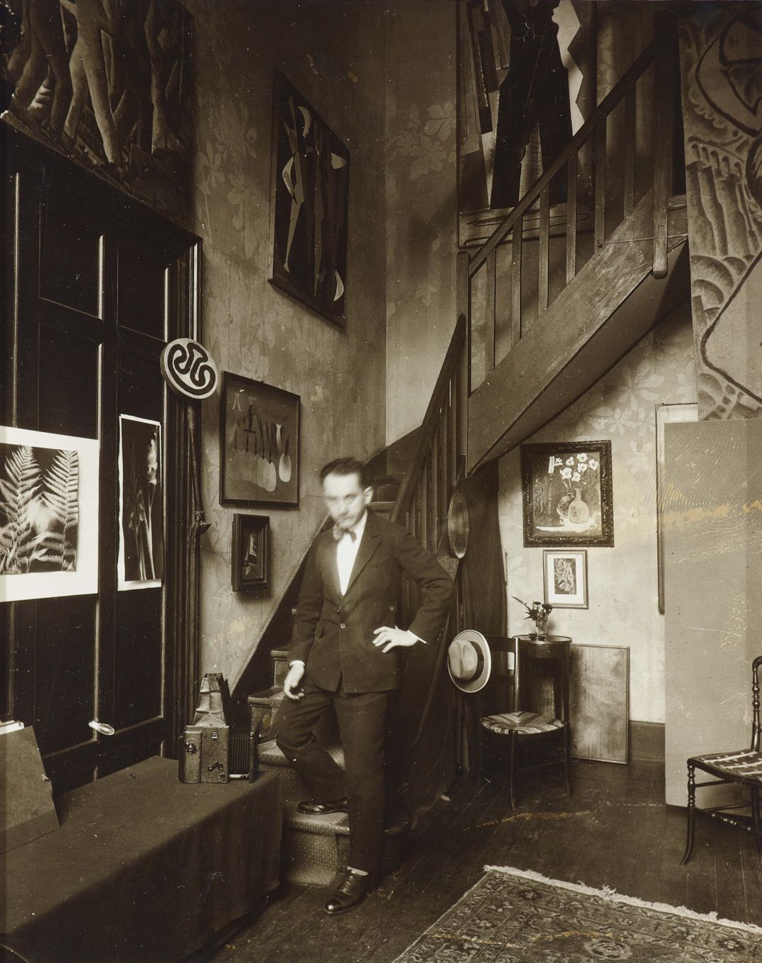 Self-Portrait in 31 bis rue Campagne-Première Studio, Man Ray, 1925