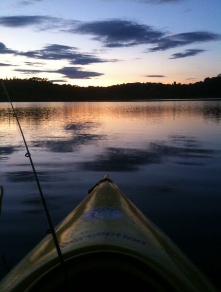 Kayak Bass Fishing in the Salmon Falls River, New ...