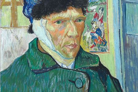 "Self-Portrait with Bandaged Ear"
Vincent van Gogh
1889