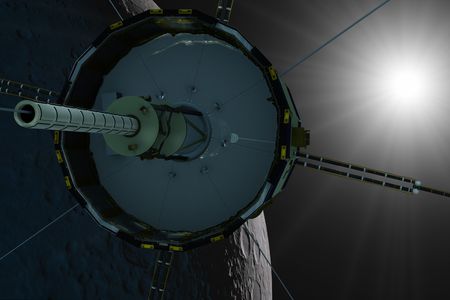 The Pixar version of ISEE-3 would have more dramatic eyes. 