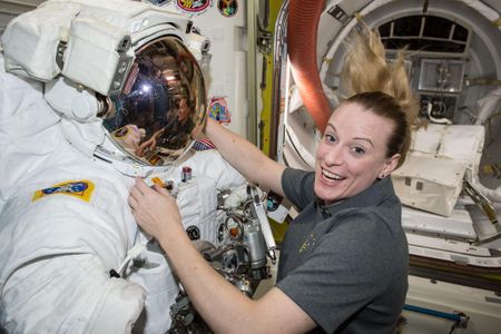 Oh, and she also does spacewalks—Rubins preparing for her August 19 EVA.