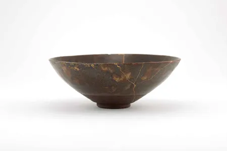 The natural colors of a stoneware tea bowl from Japan and dating to 1510-1530 &quot;speak of the spaces where Zen Buddhists practiced,&quot; says the Reverend&nbsp;Inryū Bobbi Ponc&eacute;-Barger, a priest for the&nbsp;All Beings Zen Sangha&nbsp;in Washington, D.C.