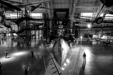Kenyeta Clements: “The goal of this image [centered on the SR-71 Blackbird] was simply to allow the viewer to witness the strong demand for attention this aircraft still holds when viewed from a different angle.”