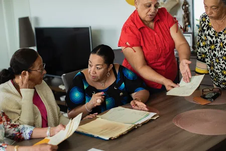 The five women&mdash;Marie-Jose Loshi, Monique Bitu Bingi, Lea Tavares Mujinga, Simone Ngalula and No&euml;lle Verbeken&mdash;took legal action against the Belgian state for the suffering they endured as children.