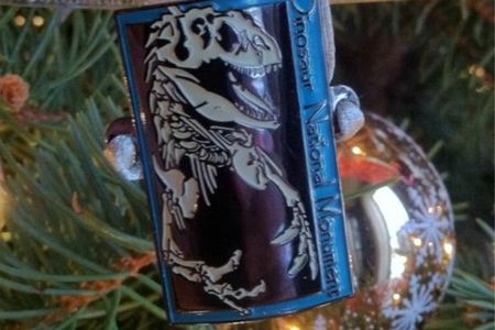 When it came time to pick a 2011 Christmas tree ornament, the choice was clear - I needed a dinosaur.