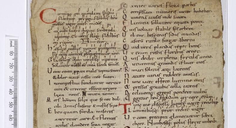 Missing Leaf from Boethius Songs
